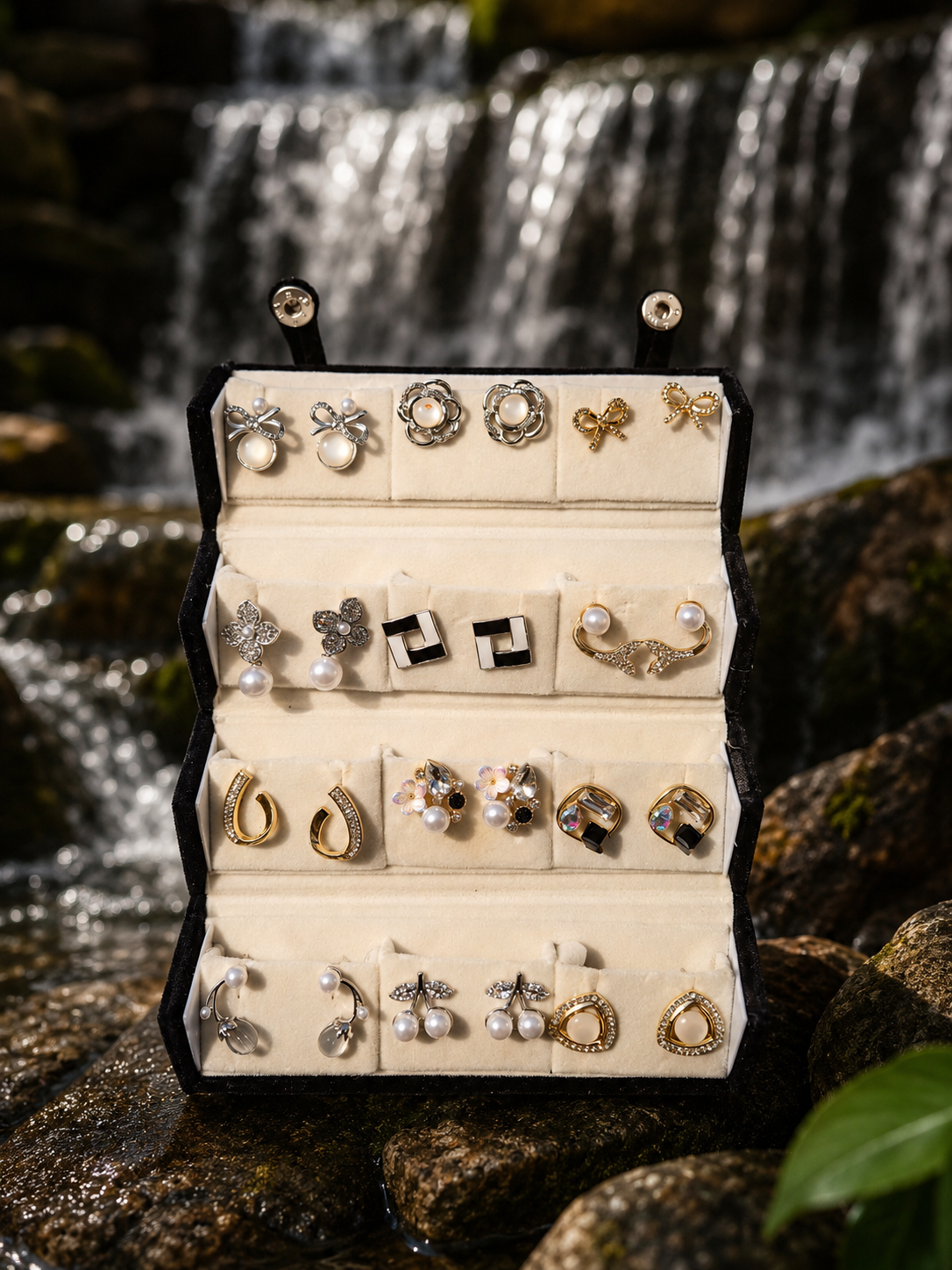 Trending Korean Pearl Earrings Set  For Gen Z