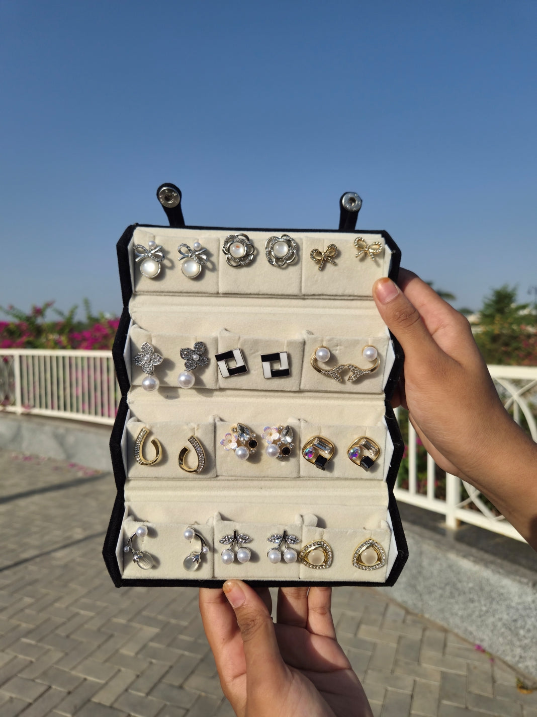Trending Korean Pearl Earrings Set  For Gen Z